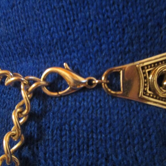 Statement Silvery Metal Belt main image 4